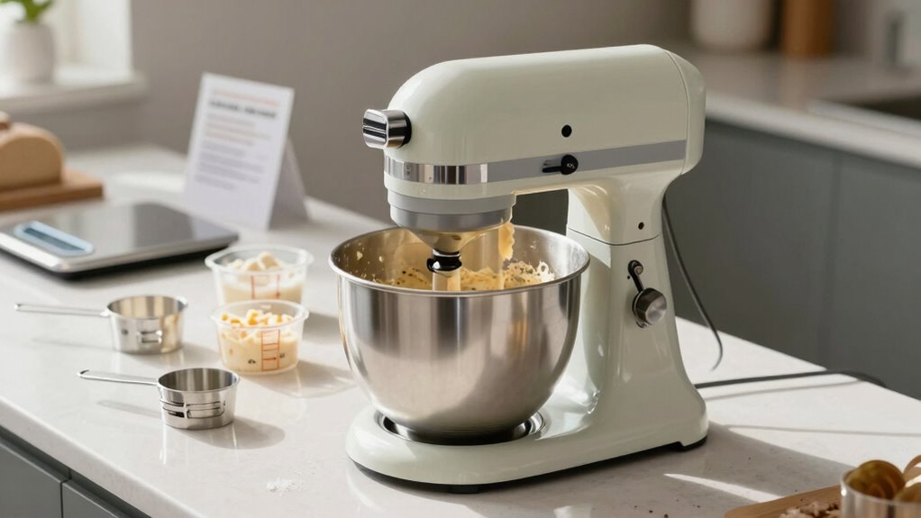 match mixer to baking needs