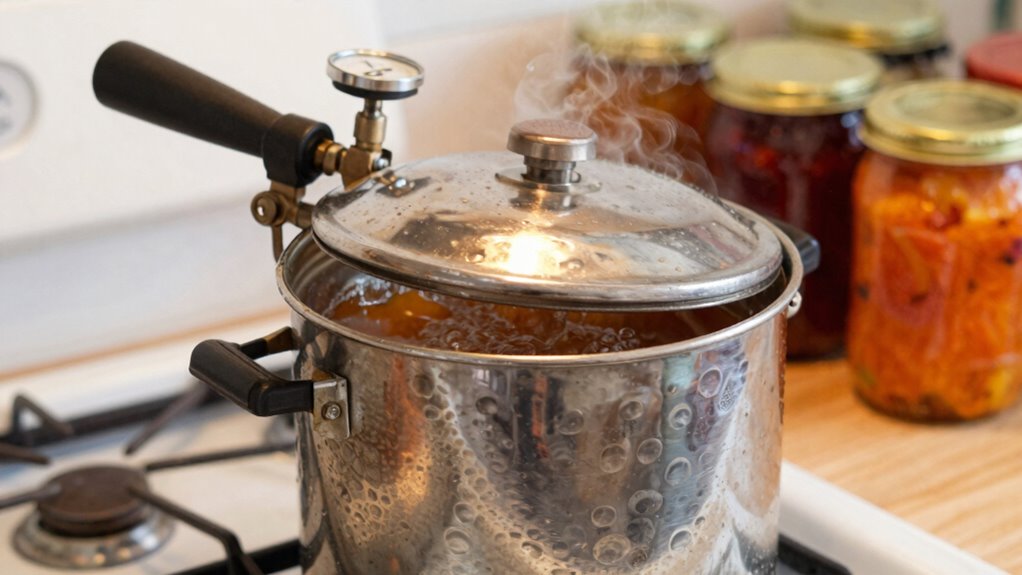 proper pressure canning precautions