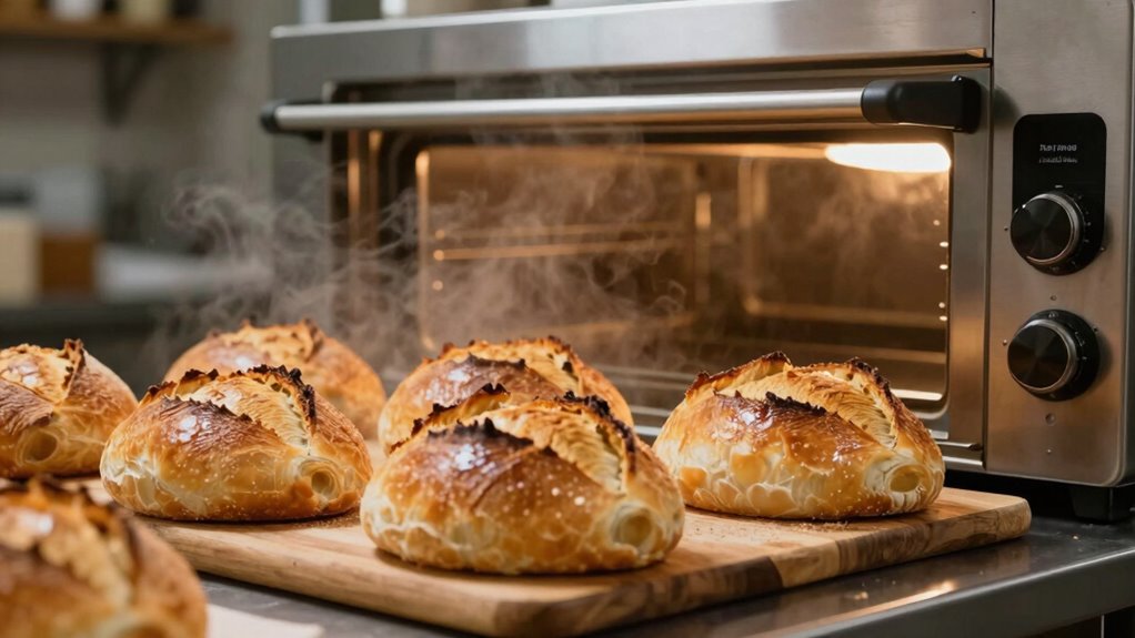 steam enhances crust and expansion