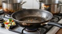 using the wrong cookware