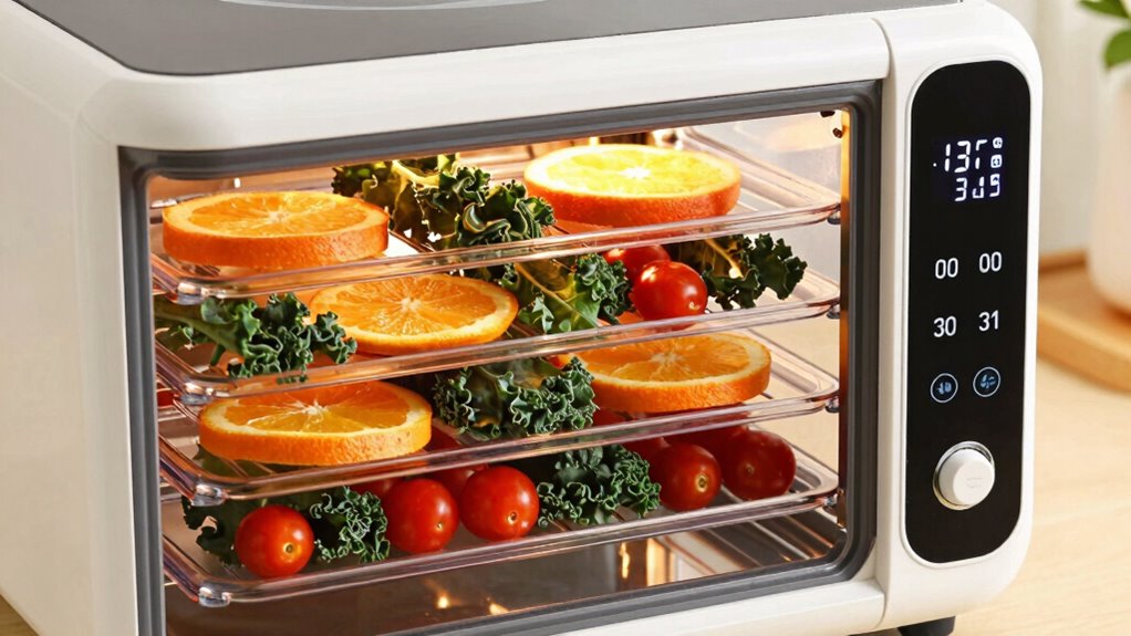 adjust temperatures for optimal dehydration
