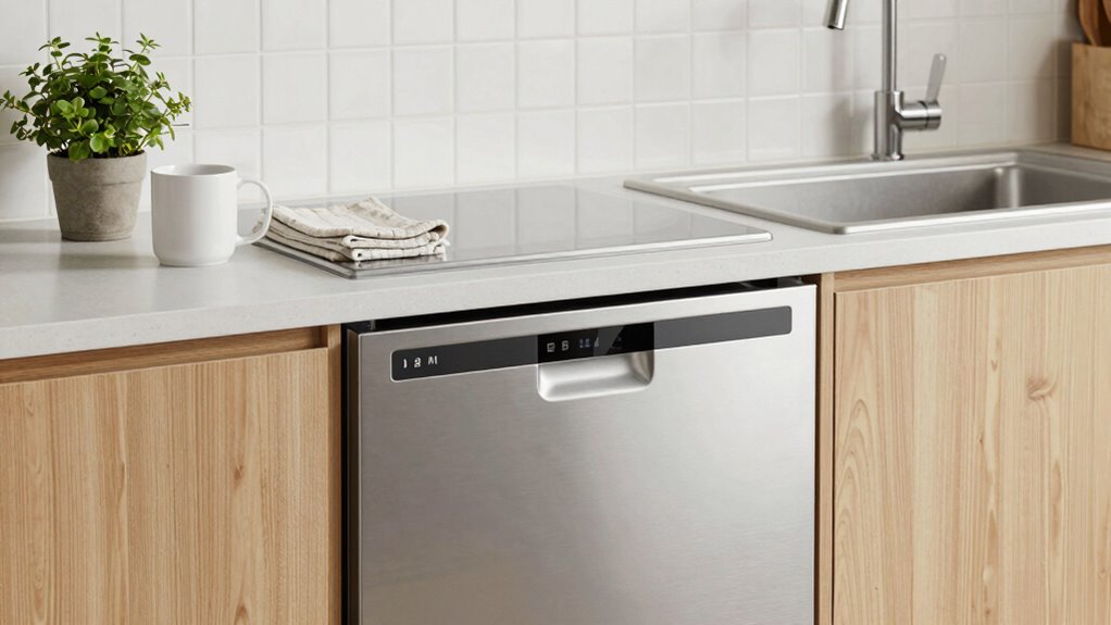 countertop dishwasher space compatibility