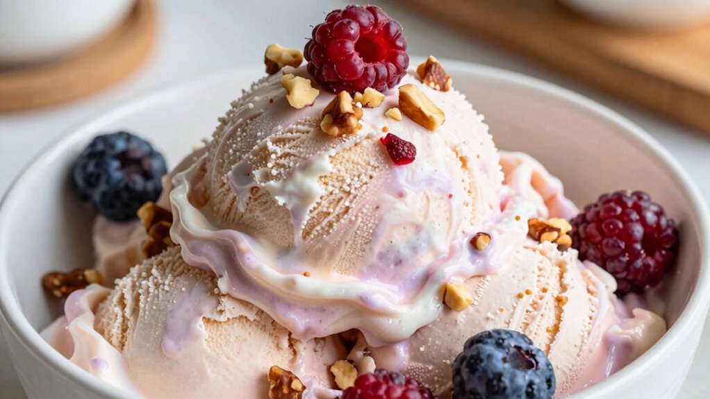 creamy vegan ice cream texture