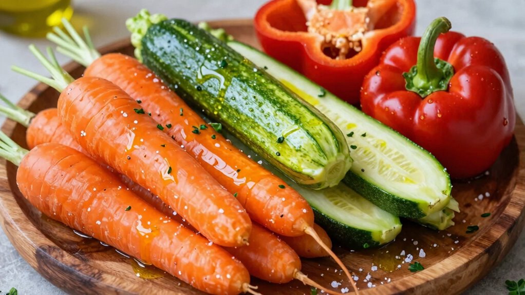creative vegetable presentation techniques