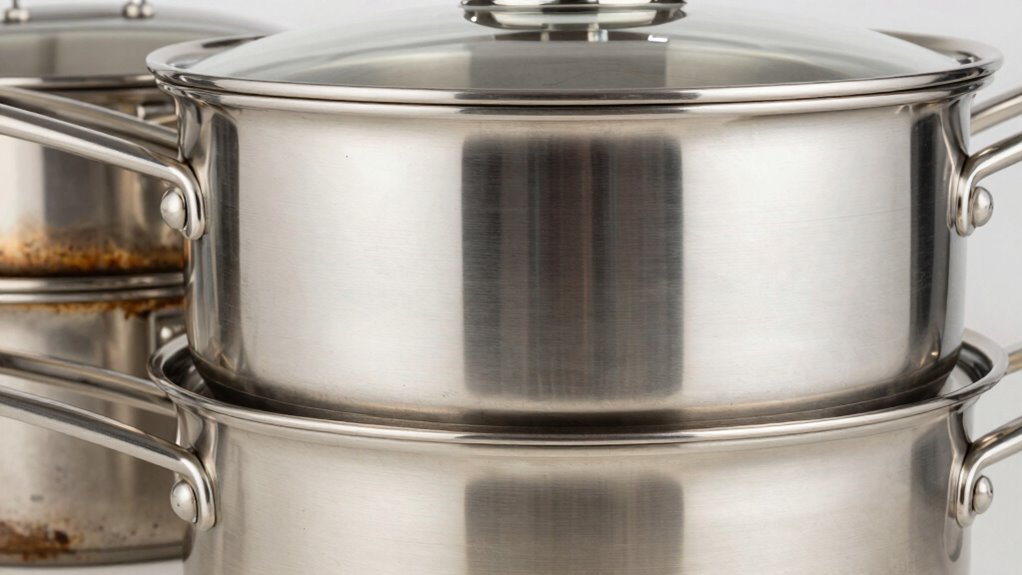 durable even heat cookware construction