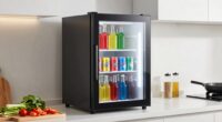 efficient beverage cooler organization