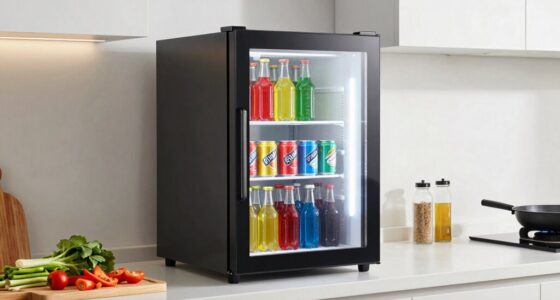 efficient beverage cooler organization
