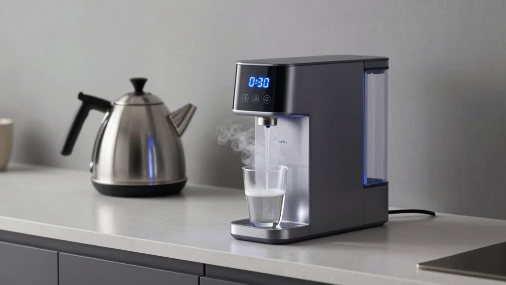 fast precise filtered hot water