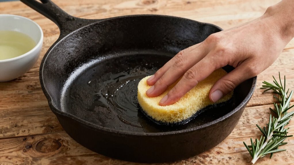 gentle cleaning and drying