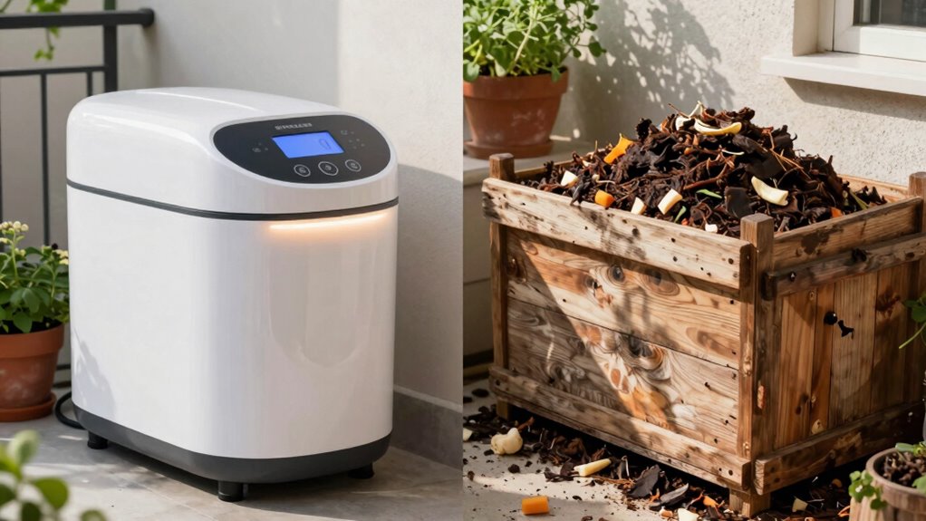 indoor composting in small spaces