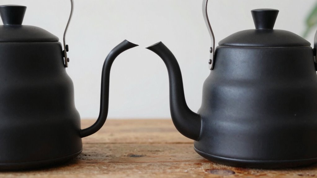 kettle material and design