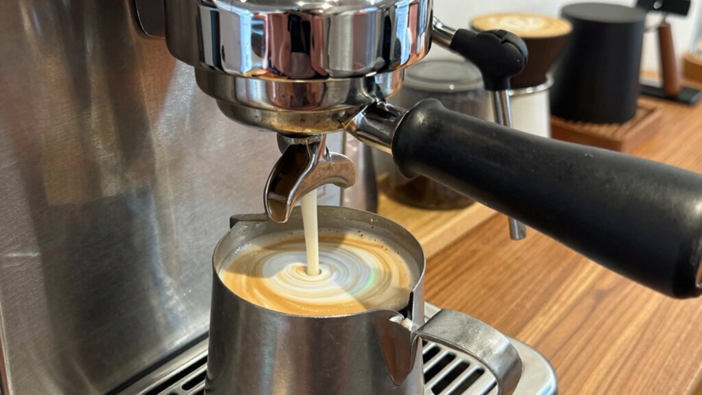 machine calibration ensures froth