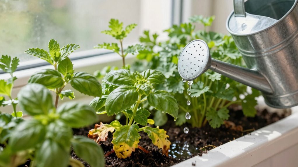 monitor soil moisture consistently