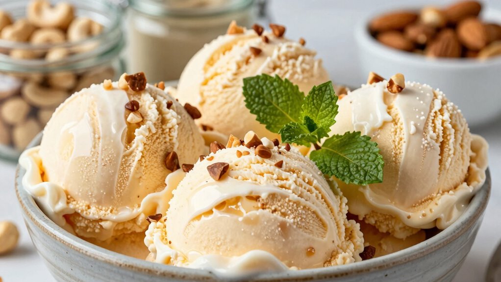nut based ice cream bases