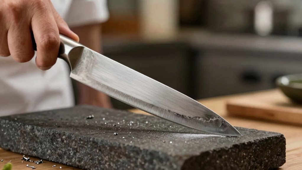 over sharpening dulls blades