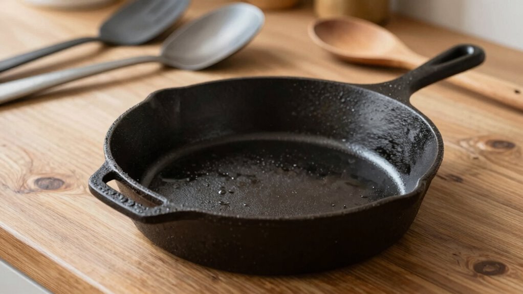 proper seasoning and maintenance