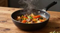 silent pan for cooking
