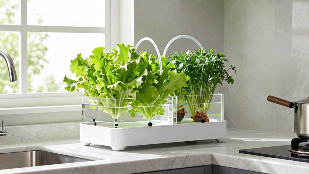 small space fresh herbs