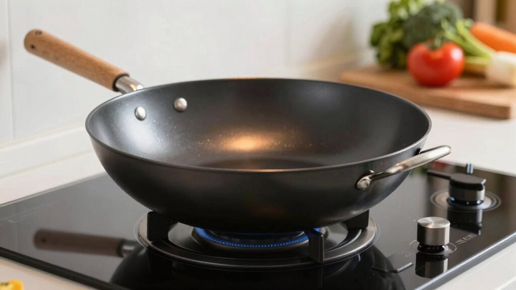 stabilize adjust heat safely