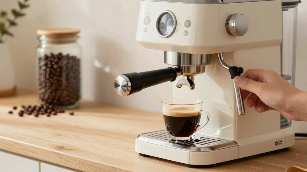 streamlined home espresso setup