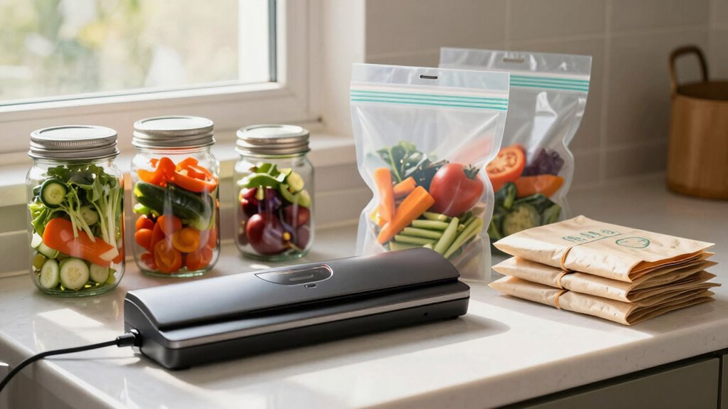 vacuum seal for freshness