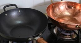 wok shape affects cooking