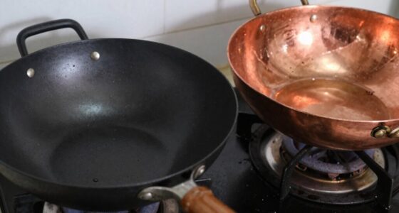 wok shape affects cooking