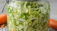 beginner friendly fermented cabbage