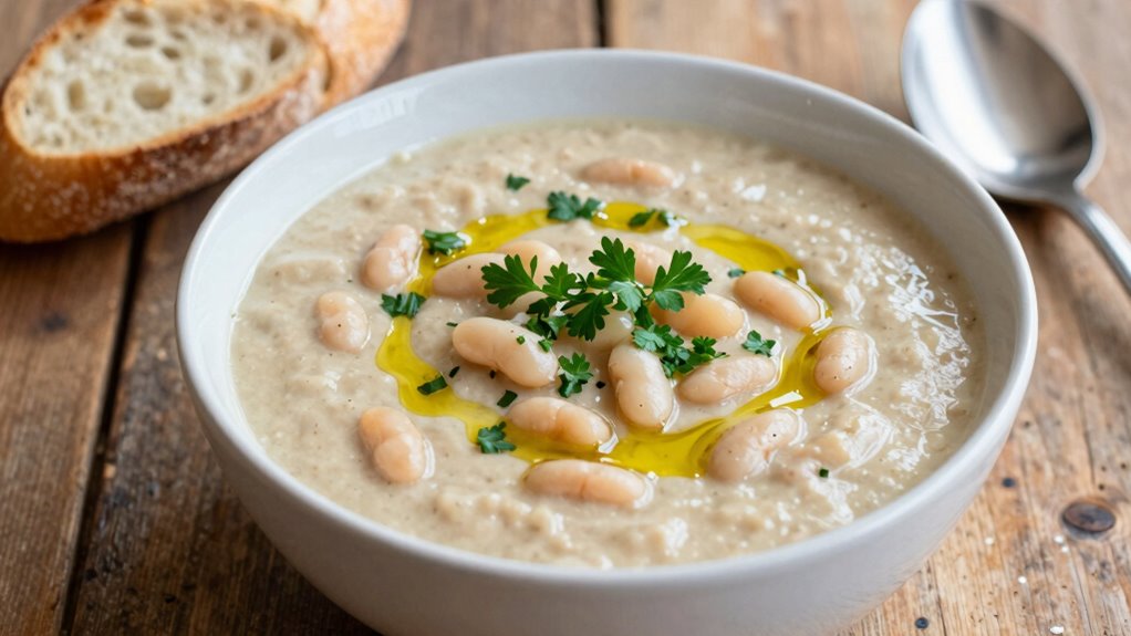creamy white bean soup