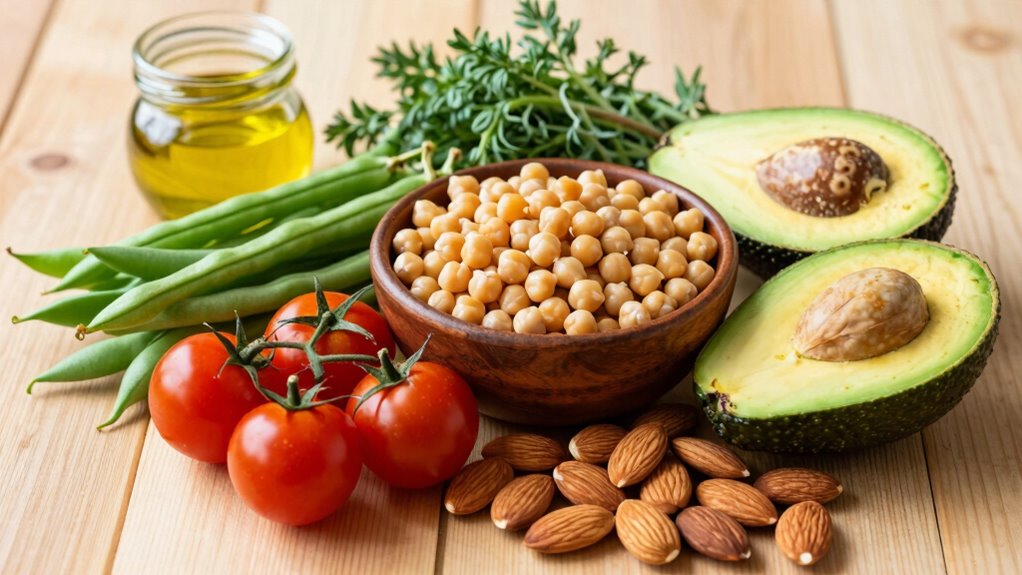 diverse plant based protein sources