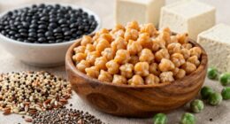 diverse plant protein sources