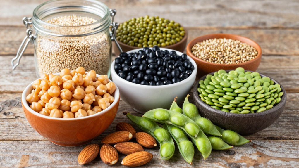 diverse sustainable plant proteins