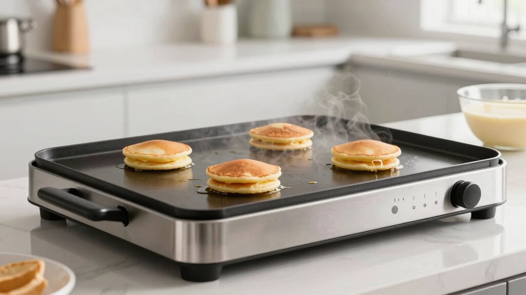durable non stick spacious surface