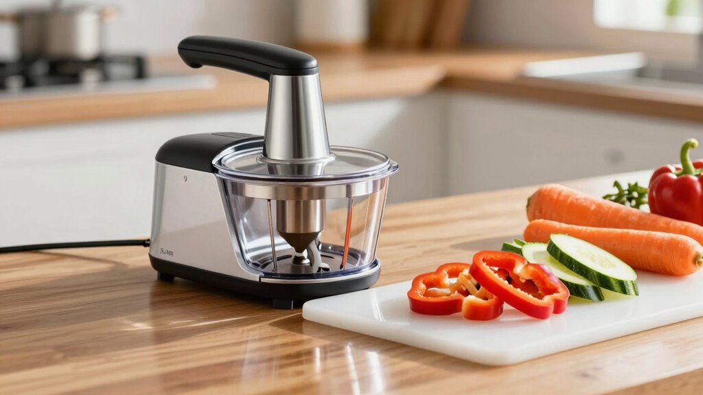 efficient ergonomic battery powered chopping