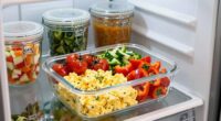 egg based vegetarian meal storage