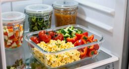 egg based vegetarian meal storage