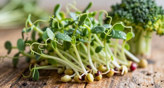 first sprouts for raw diets