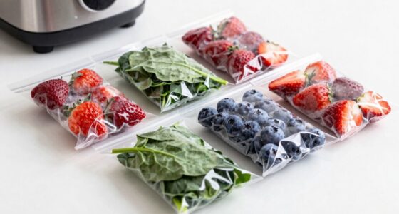 frozen smoothie ingredient packs