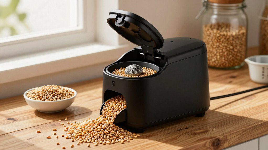 grain storage and milling speed