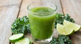 healthy flavorful green juice