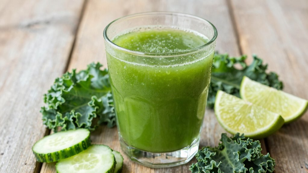 healthy flavorful green juice