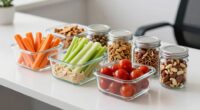 healthy portable fiber snacks