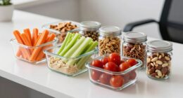 healthy portable fiber snacks