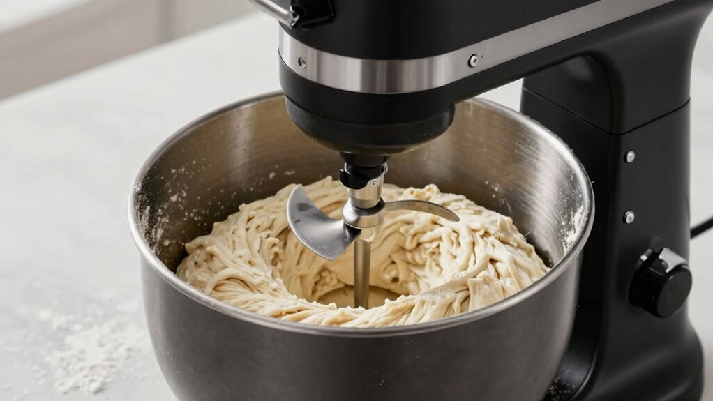 heavy dough overloads mixer