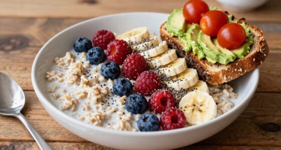 high fiber veggie mornings