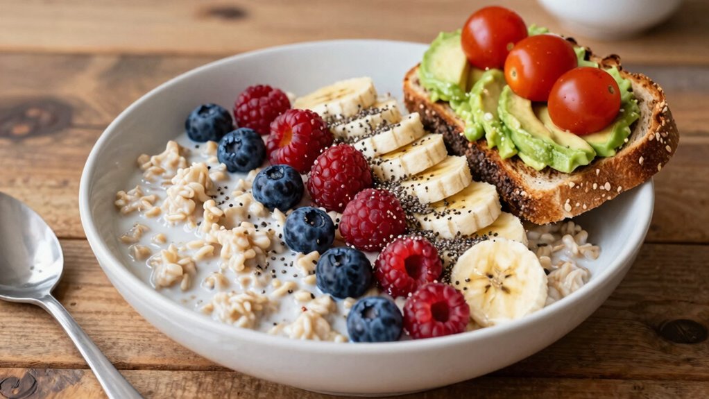 high fiber veggie mornings