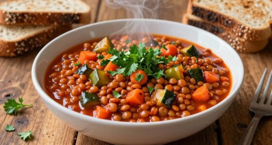 high protein veggie bolognese