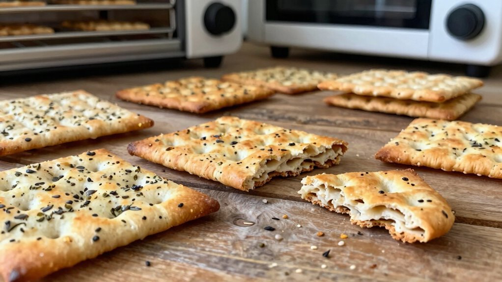 homemade customizable healthy crackers