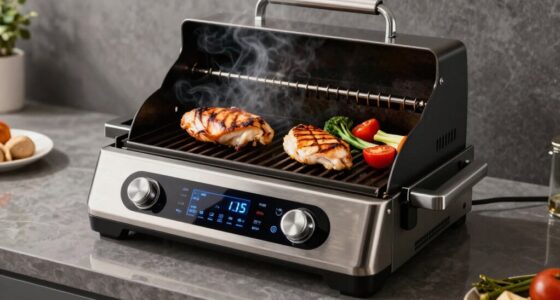 indoor grill moisture control