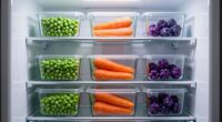 organized freezer waste less